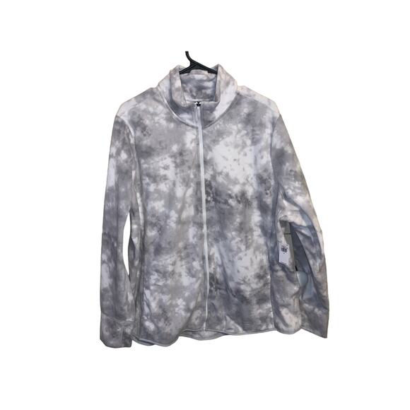 Old Navy Tops - NWT Old navy tie-dye zip up fleece sweatshirt size 3X